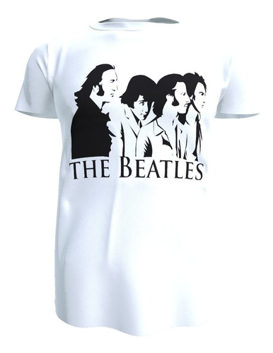 Polera Diseño The Beatles, 100% Algodón 