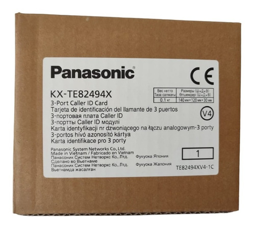 Panasonic Kx-te82494x Tarjeta Identificadora De Llamadas