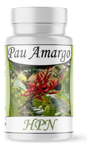 Pau Amargo ( Pau Tenente ) - 60 Cápsulas De 500 Mg