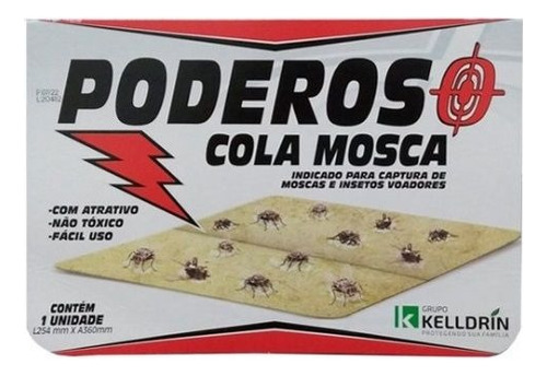 Poderoso Cola Mosca ( Kit Com 10 Uni.)