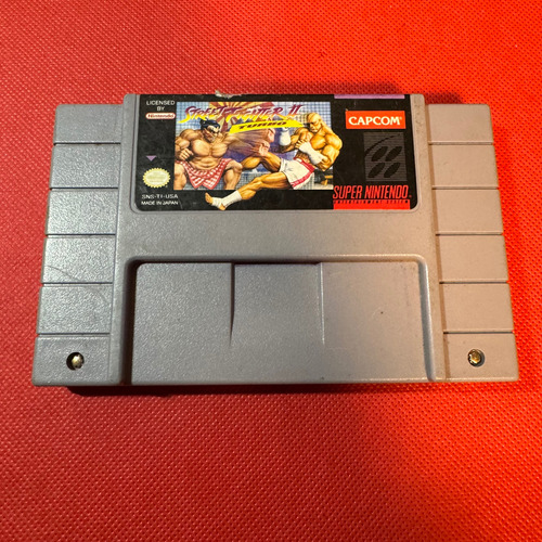 Street Fighter Ii Turbo Super Nintendo Snes Original
