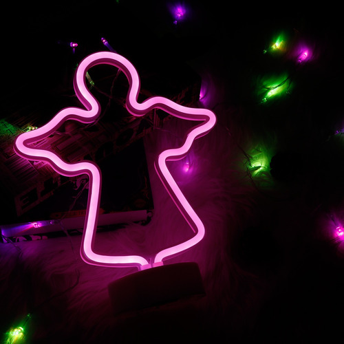 Luz Nocturna En Forma De T, Diseño Led, Decorativa, Pequeña