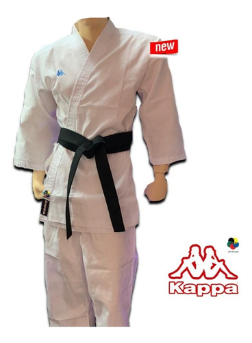 Imagen 1 de 1 de Uniforme De Karate Kappa Wkf Modelo Londres Entrenamiento