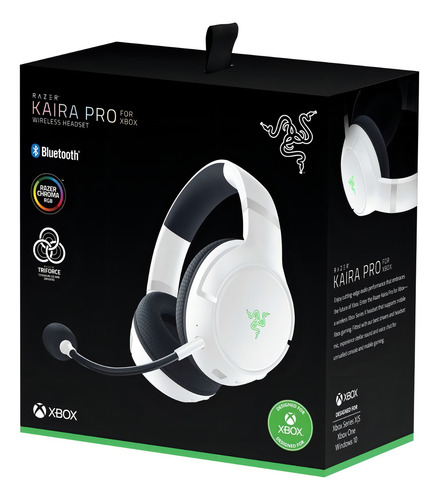 Razer Kaira Pro - Audifonos Inalámbricos Para Xbox Color Blanco