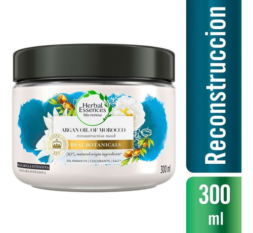 Mascarilla Para Pelo Herbal Essences Argán 300 Ml