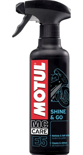 Cera Y Abrillantador P/moto, Motul E5 Shine & Go Rider One