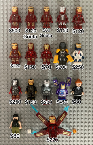 Lego Minifiguras De Marvel