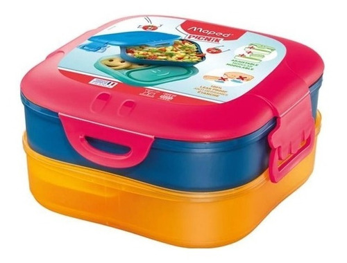 Lunchera Hermética Maped Concept Kids Contenedor 3 En 1 