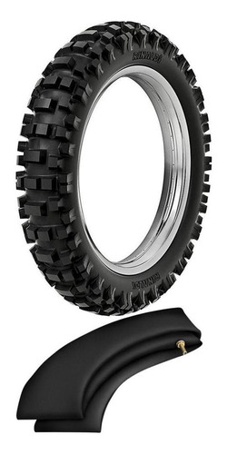 Kit Pneu Ttr 125 Crf150 110/90-19 62m Rmx35 Rinaldi + Camara