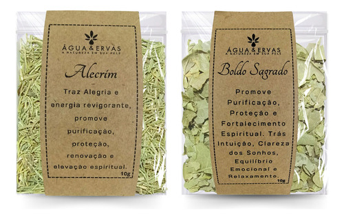 Ervas De Banho/defumação Alecrim E Boldo-banho Corpo
