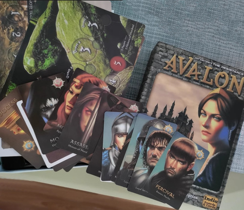 Tarjeta De Estrategia Para Juegos De Mesa Avalon Party En In