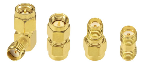 Superbat Kit De Adaptador Sma Macho / Hembra A Conector Coax