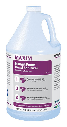 Espuma Sanitizante Maxim 3.8 Lts