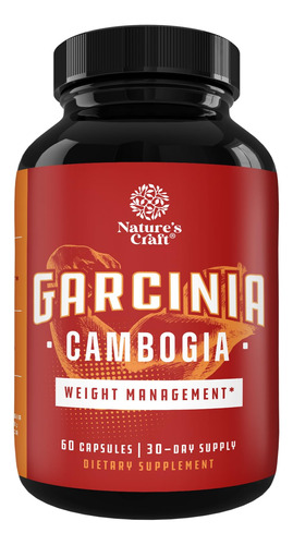 Pure Garcinia Cambogia Píldoras De Pérdida De Peso 95% Hc.