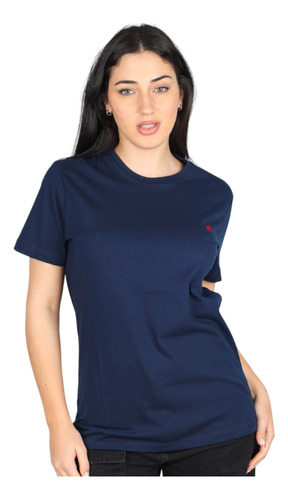 Remera Mujer Manga Corta Algodon 100% Oldtown Polo