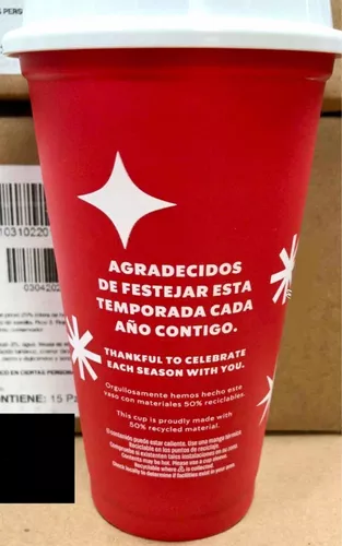 Kit Navidad Starbucks 2022 Taza, Vaso, Copa Y Termo/tumbler