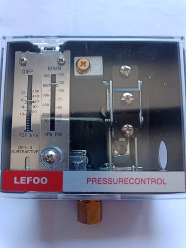 Presostato Para Calderas, Lefoo De 10 A 150 Psi, Lf56