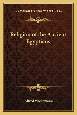 Libro Religion Of The Ancient Egyptians - Wiedemann, Alfred