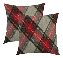Comprar Cubiertas De Almohada Decorativa De Cuadros De Cuadros De De