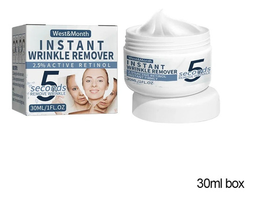 Crema Facial Removedora De Arrugas Instantánea De 5 Segundos