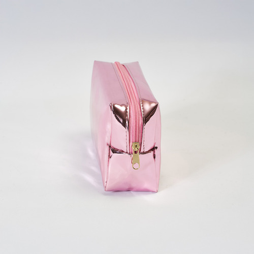 Neceser Espejo Impermeable Organizador Maquillaje Accesorios Color Rosa Diseño De La Tela Rosa/espejo