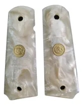 Comprar Cachas Nacaradas Doradas Con Moneda Logo Colt 1911 38 45