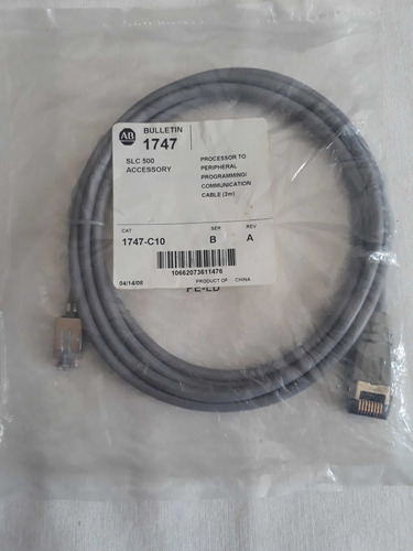 Cable De Comunicación Allen Bradley 1747-c10