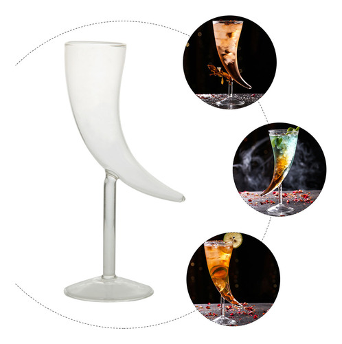 Copa De Cóctel Decorativa Con Forma De Luna De 1 Pieza Para