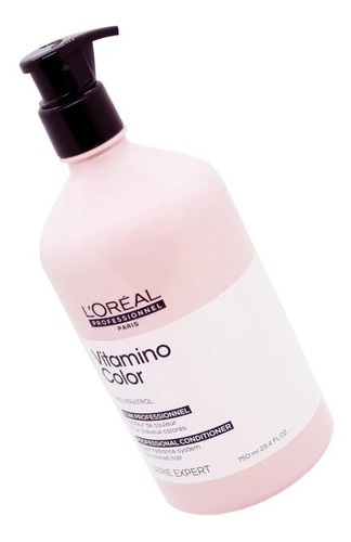 Imagen 2 de 4 de Loreal Vitamino Color Acondicionador Cabello Teñido X 750 Ml