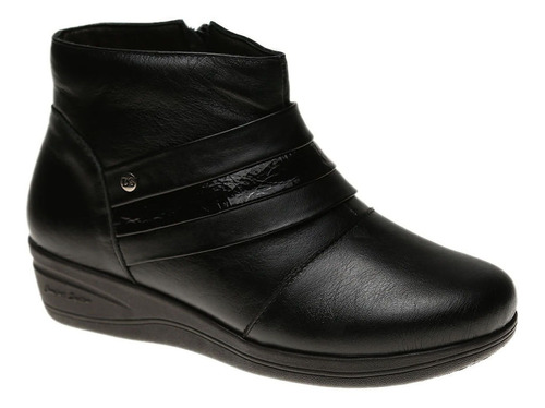 Bota Doctor Shoes Couro 153 Preta