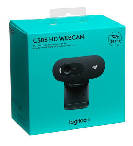 Imagen 3 de 4 de Webcam Logitech C505 720p Con Microfono