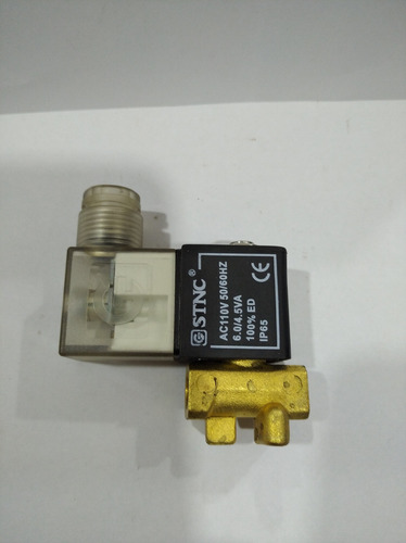 Válvula Solenoide 1/8 Npt Bobina 110 Vac