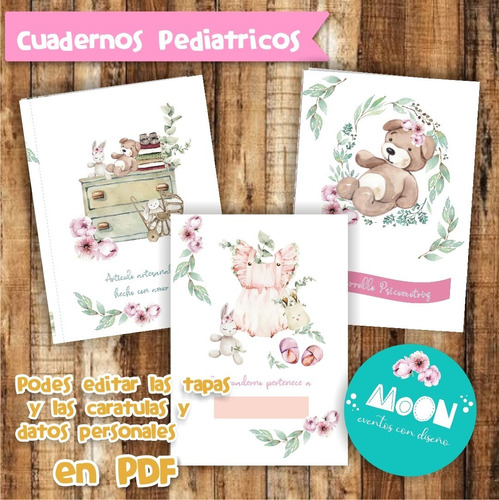 Cuaderno Pediátrico Digital Editable Pdf Boho Nena