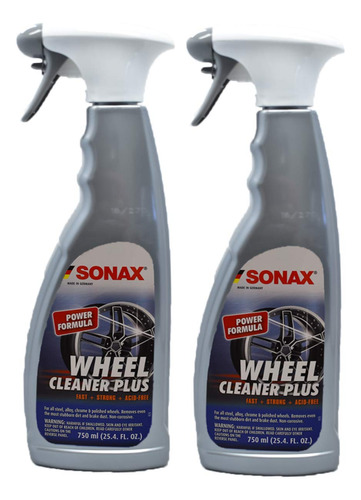 Sonax New () Wheel Cleaner Plus - 2 Pack