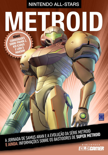 Nintendo All-stars: Metroid, De Humberto Martinez. Editora Europa, Capa Mole Em Português, 2021