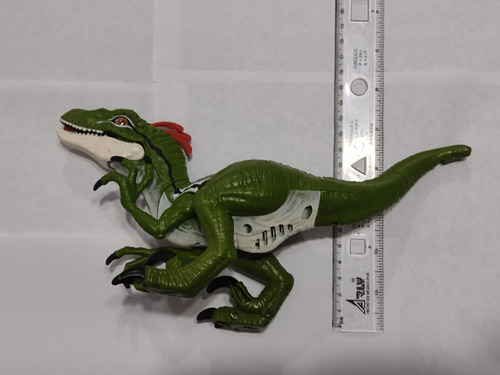 Robo Alive Dino Action Electronic Pet Raptor De Zuru Raptor Verde (Usado)