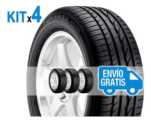Imagen 3 de 9 de Kit 4u 215/60 R16 Turanza Er 300 Bridgestone Envío Gratis $0