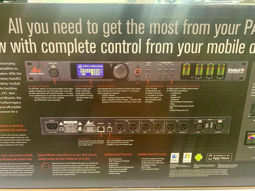 Dbx Driverack Pa2 Procesador De Altavoces (Usado)