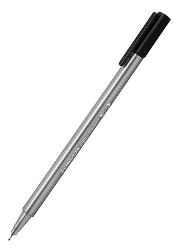 Bolígrafo hidrográfico ultrafino negro Staedtler de 0,3 mm, 10 unidades