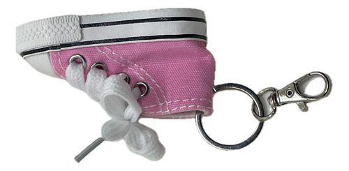 Chaveiro Pink Rosinha + Gancho Tênnis All Star Rosa Converse Cor Verde