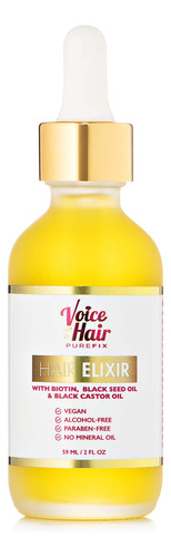 Voice Of Hair Purefix Elixir - Suero De Aceite Para El Crec.