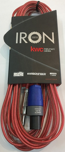 Imagen 1 de 3 de Cable Para Caja Speakon-plug Kwc Iron 401 De 6 Metros