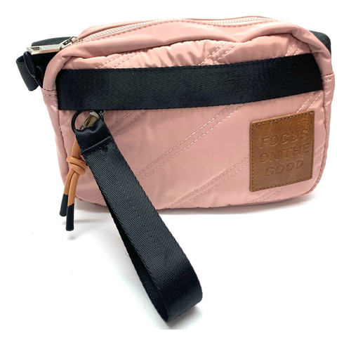 Cartera Bandolera Morral Urbana Mujer Trendy Color Rosa