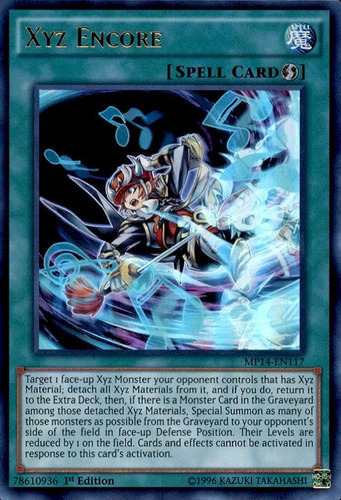 Xyz Encore (yugioh) Mp14-en117