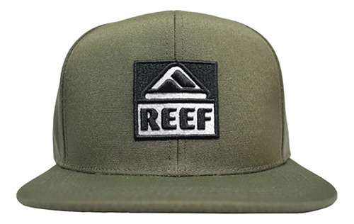 Gorra Visera Plana Flat Reef Classic Logo Cap