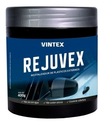 Imagem 1 de 8 de Revitalizador De Plasticos Rejuvex 400g Vonixx