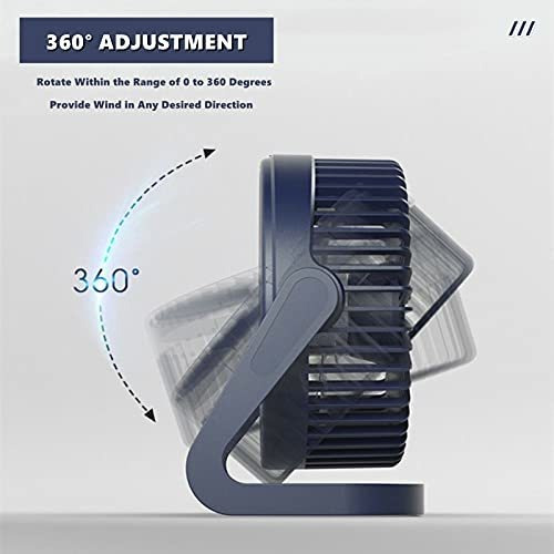 Ventilador Escritorio Usb Mini 4 Oficina Pequeño Mesa