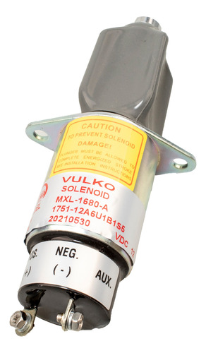 Solenoide Kubota 3 A Combustible Apagado/detención Válvula