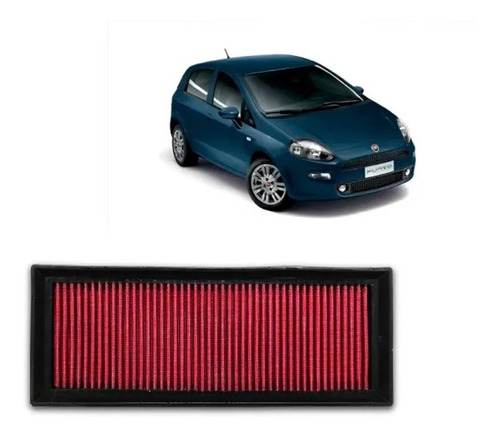 Filtro De Ar Esportivo Inbox Fiat Punto 1.4 Rs2973