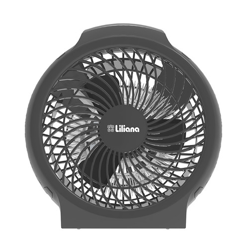 Imagen 1 de 4 de Caloventor Liliana Cfh420 Negro 1000-2000w 220v-240v